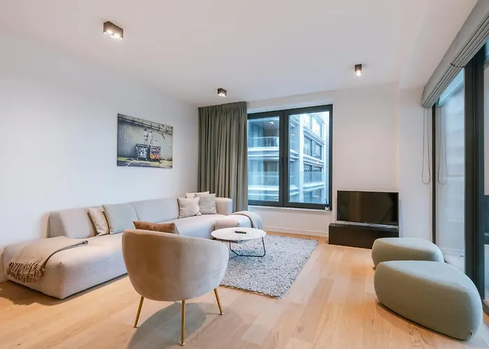 Modern In The Iconic Ensor Tower Ostenda